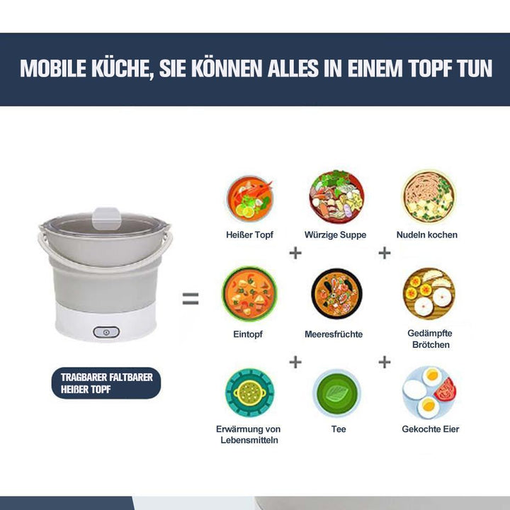 Lisslune | Portable Foldable Electric Hot Pot