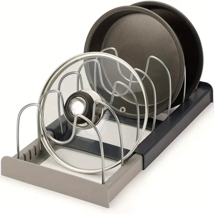 Lisslune | Expandable Pot and Pans Organizer Rack
