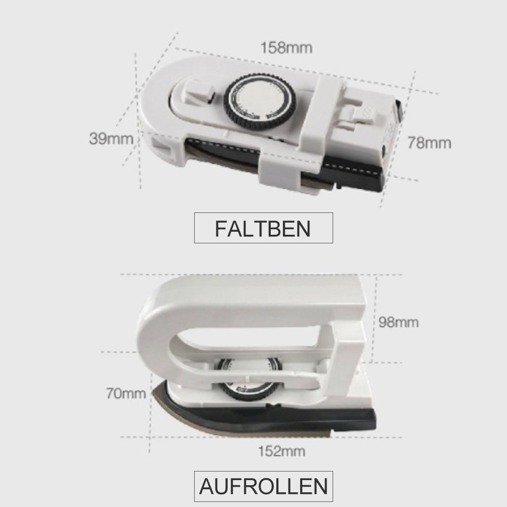 Lisslune | Portable electric iron, with global conversion plug