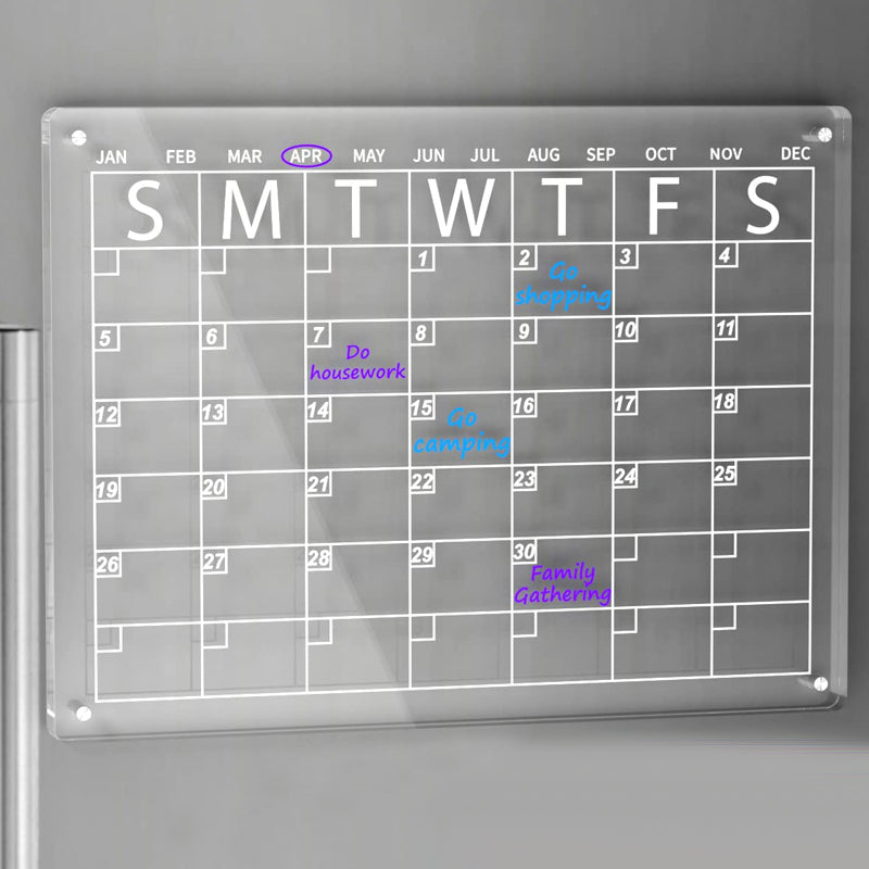 Lisslune | Magnetic Acrylic Calendar