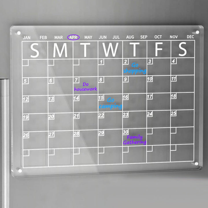 Lisslune | Magnetic Acrylic Calendar