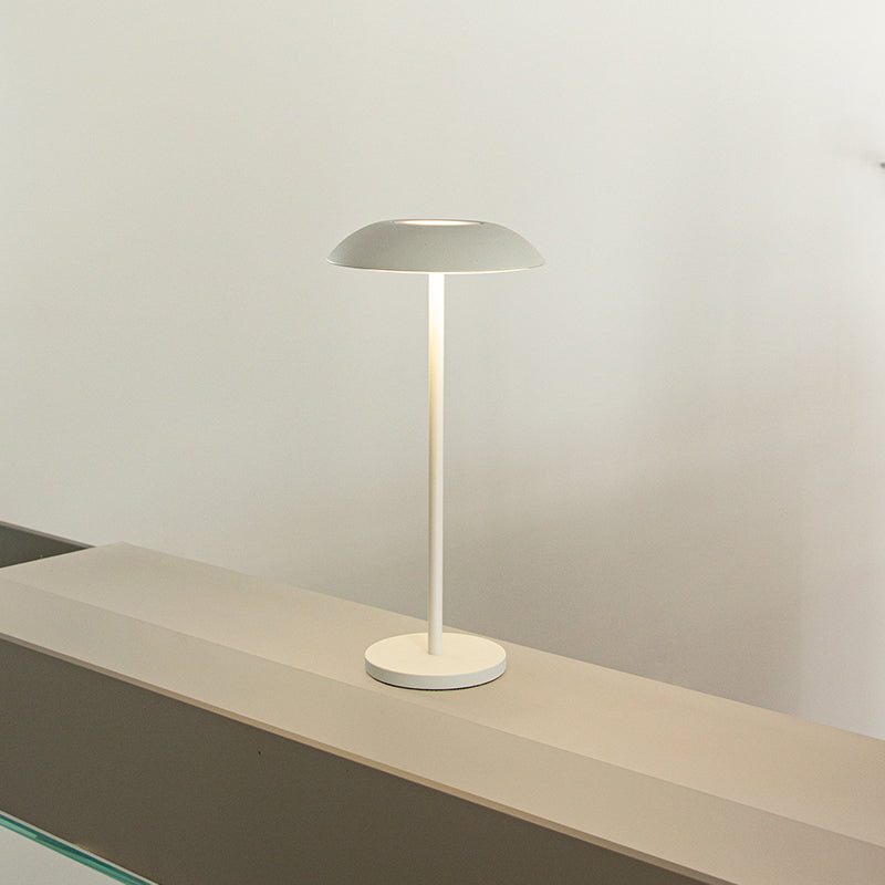 Lisslune | Orbella cordless LED table lamp with touch control – Elegant round modern design