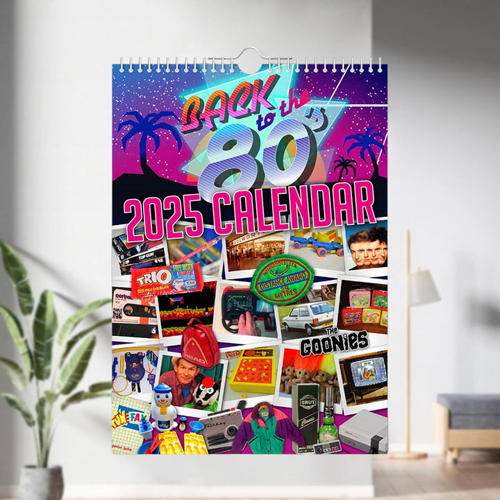 Lisslune | Back to the 80s - Wall Calendar 2025