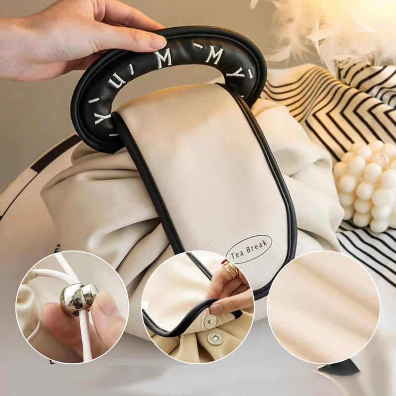 Lisslune | Lazy Drawstring Makeup Fashion Handbag