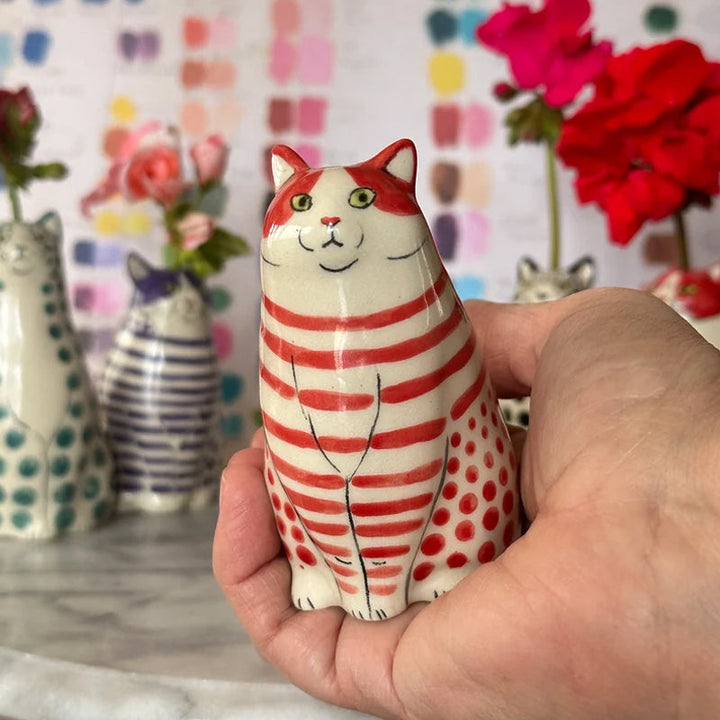 Lisslune | Dotted Cat Vase