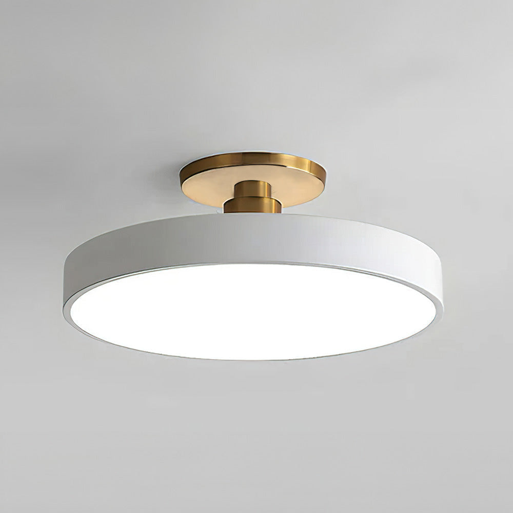 Lisslune | Modern LED Semi Flush Mount Ceiling Light | Energy-Saving. Durable Design for Hallway. Dining Room & Living Room