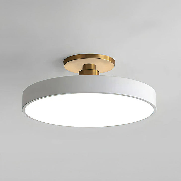 Lisslune | Modern LED Semi Flush Mount Ceiling Light | Energy-Saving. Durable Design for Hallway. Dining Room & Living Room