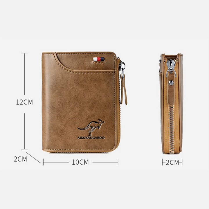 Lisslune | WalletPro – Men’s Genuine Leather RFID Anti-Theft Wallet