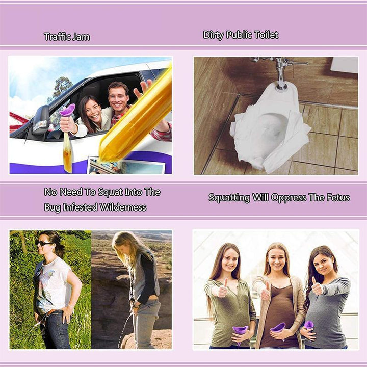Lisslune | Reusable, squat-free urinal for women