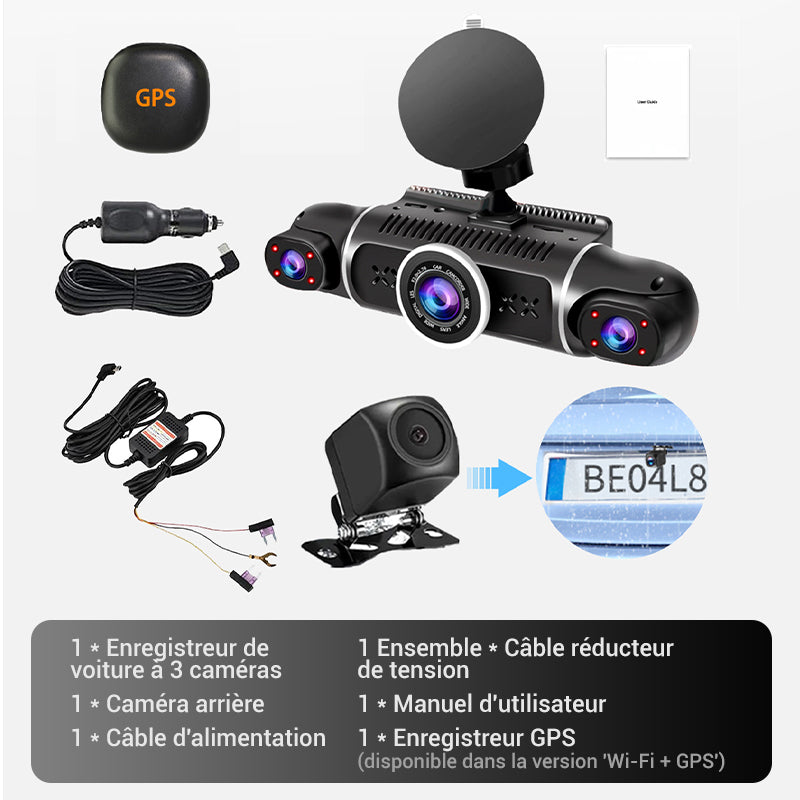 Lisslune | Special offers for new products 2025 FHD dashboard camera with 4 channels and ultra wide angle