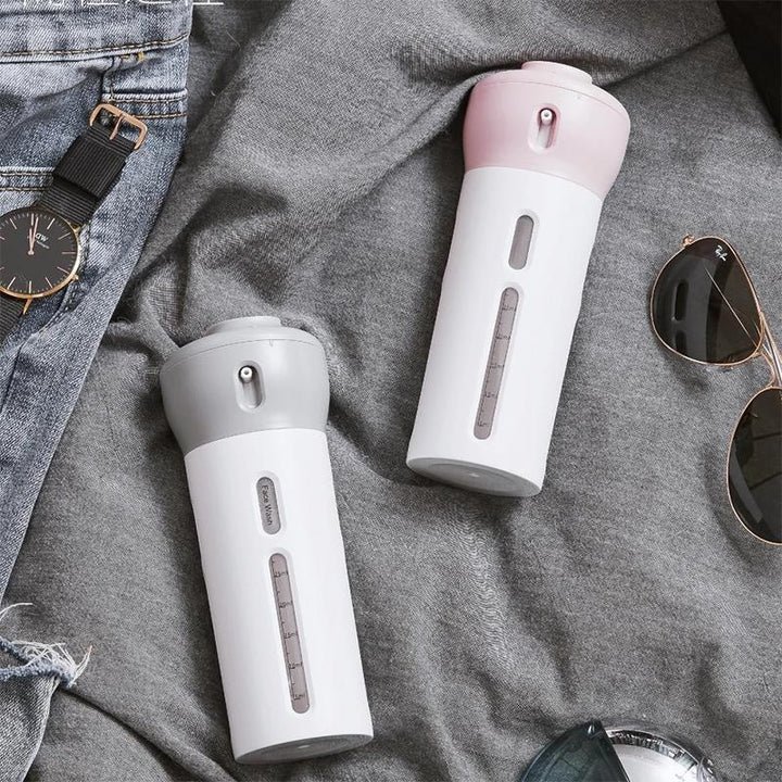 Lisslune | 4-in-1 Travel Dispenser for Lotion, Shampoo, Gel, etc.