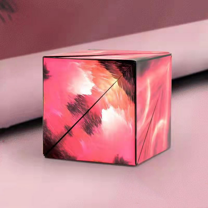Lisslune | FoldFun Shape Cube – Creative 3D Puzzle for Children and Adults