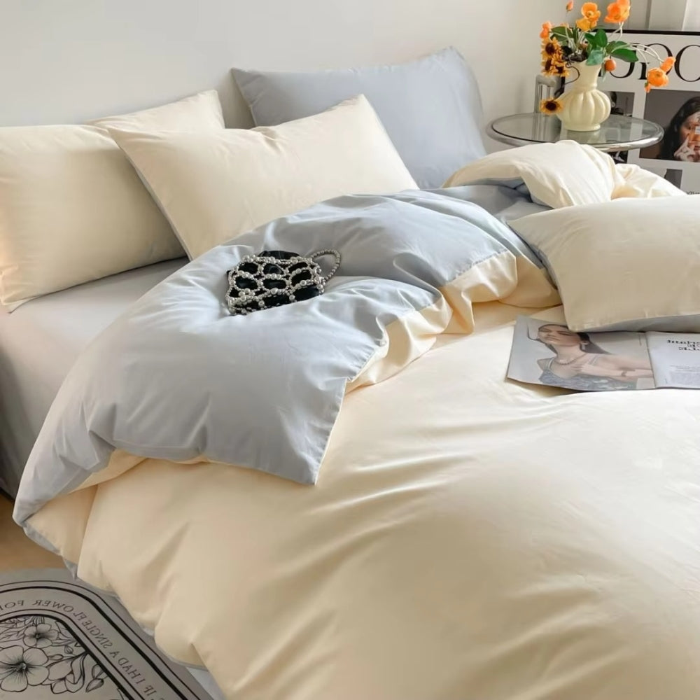 Lisslune | Lustova Cotton Duvet Cover | 3pcs Set