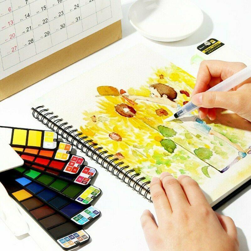 Lisslune | Solid Gouache Pigment Palette - let your creativity speak!