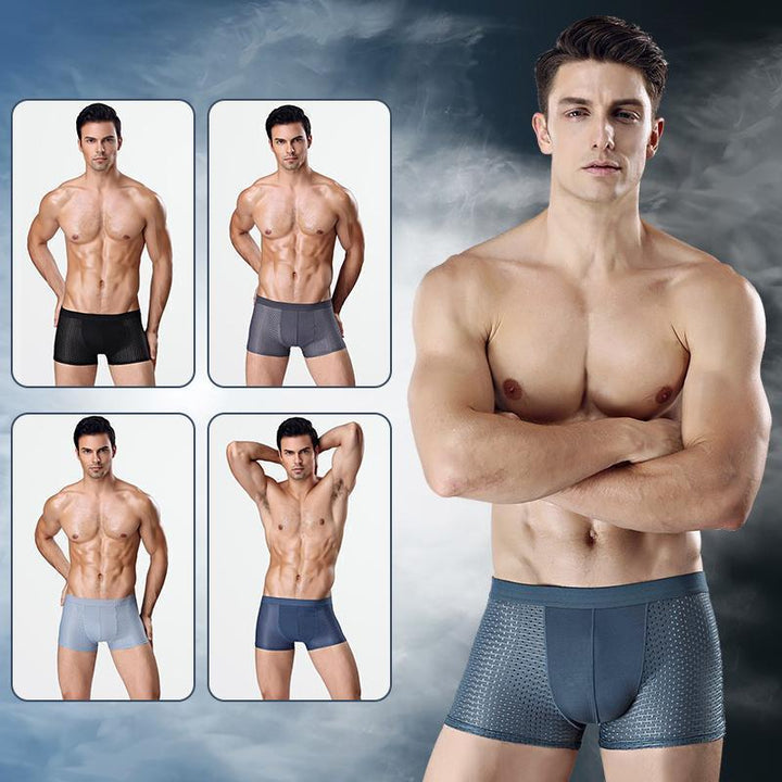 Lisslune | Men's Fashion New Ice Silk Model Underwear