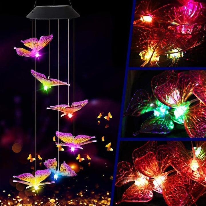 Lisslune | Solar-powered butterfly lights