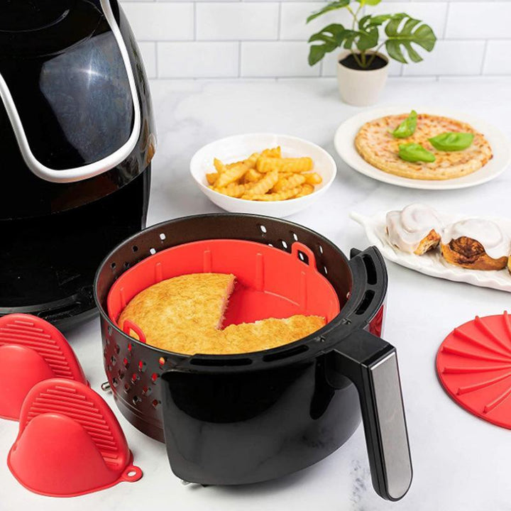 Lisslune | Air Fryer Tray Easy to Clean Non-Stick Baking Dish