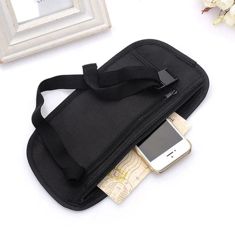 Lisslune | Sport Hip Bag Adjustable with Zipper Pockets