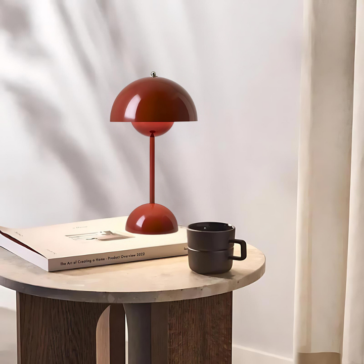 Lisslune | Modern table lamp in mushroom design with touch control