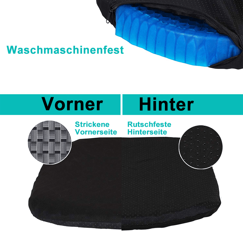 Lisslune | Super Soft Silicone Back and Butt Comfort Cushion