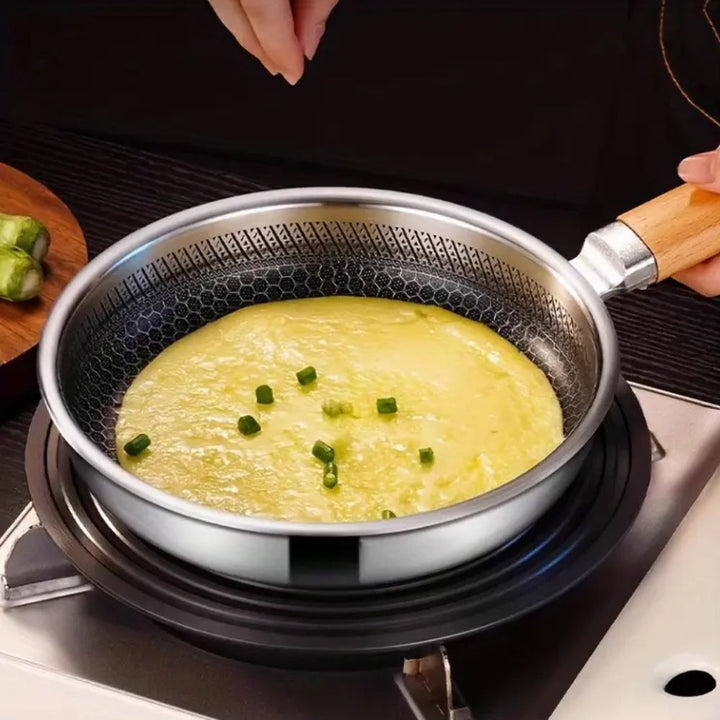 Lisslune | Nature Grip Stainless Steel Pan
