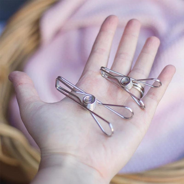 Lisslune | Massive spring clamp made of stainless steel