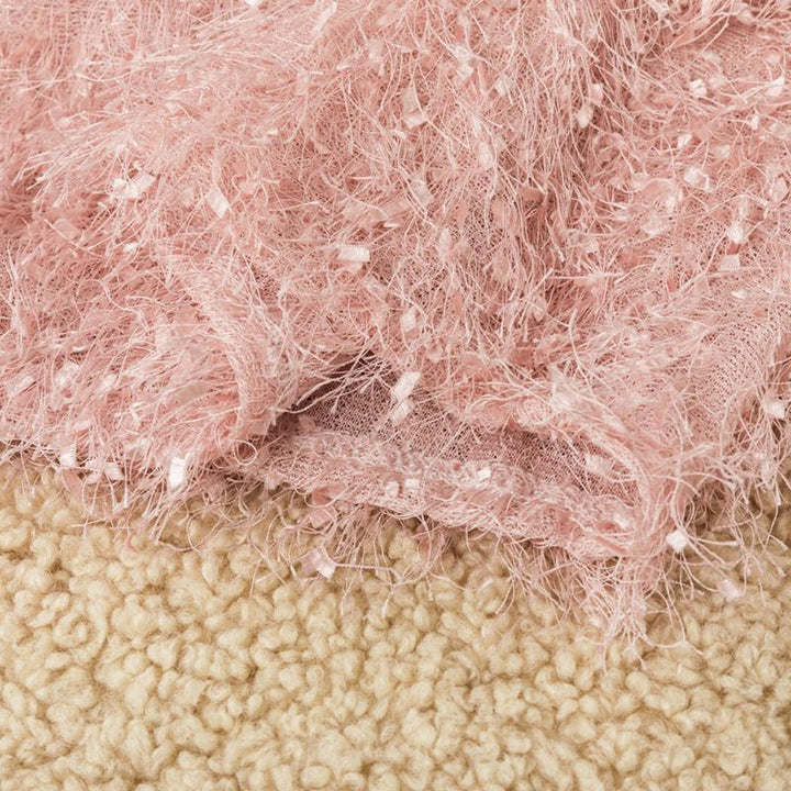 Lisslune | Round Neck Plush Sweater