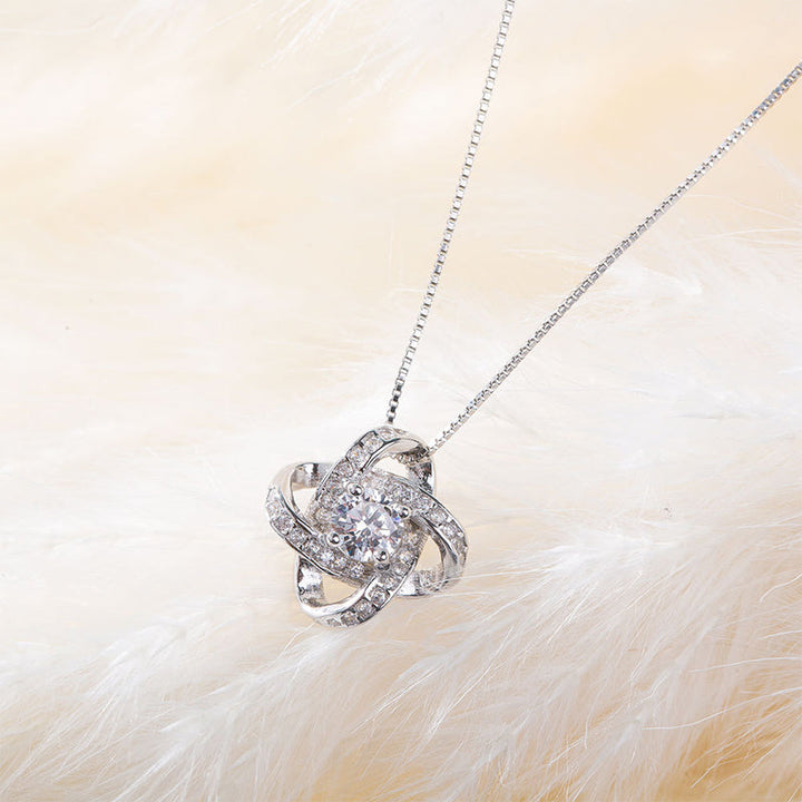 Lisslune | To my daughter dear knot necklace