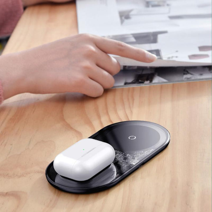 Lisslune | 2 in 1 wireless charger