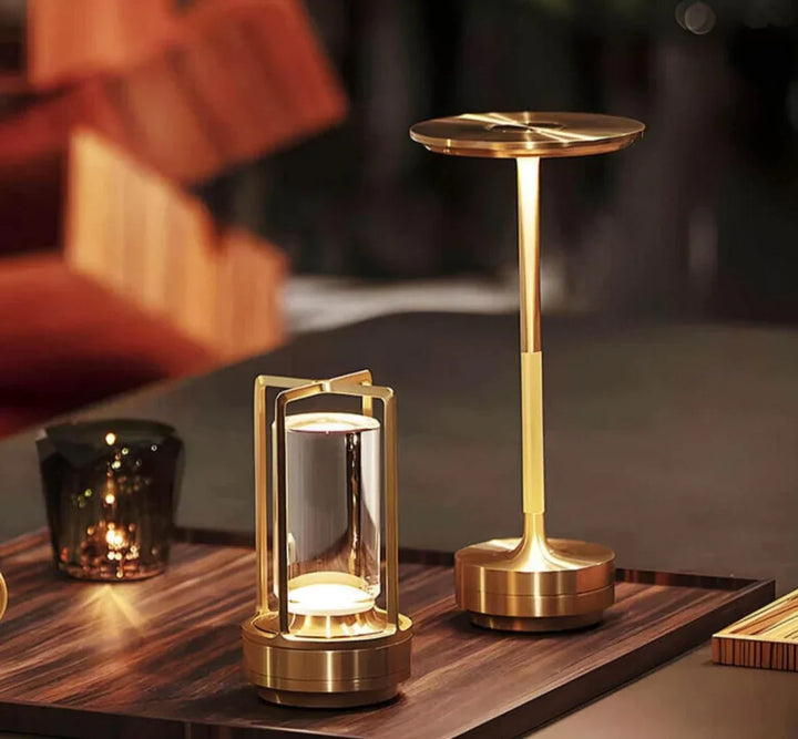 Lisslune | Waterproof and Portable Crystal Table Lamp - AuroraGlow