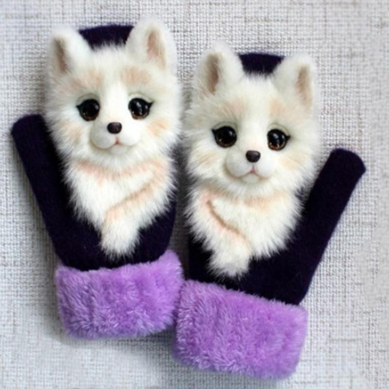 Lisslune | Cute Winter Animal Gloves