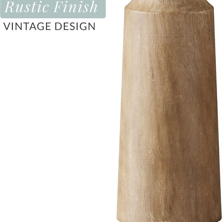 Lisslune | Heirloom Carved Wooden Candle Holders
