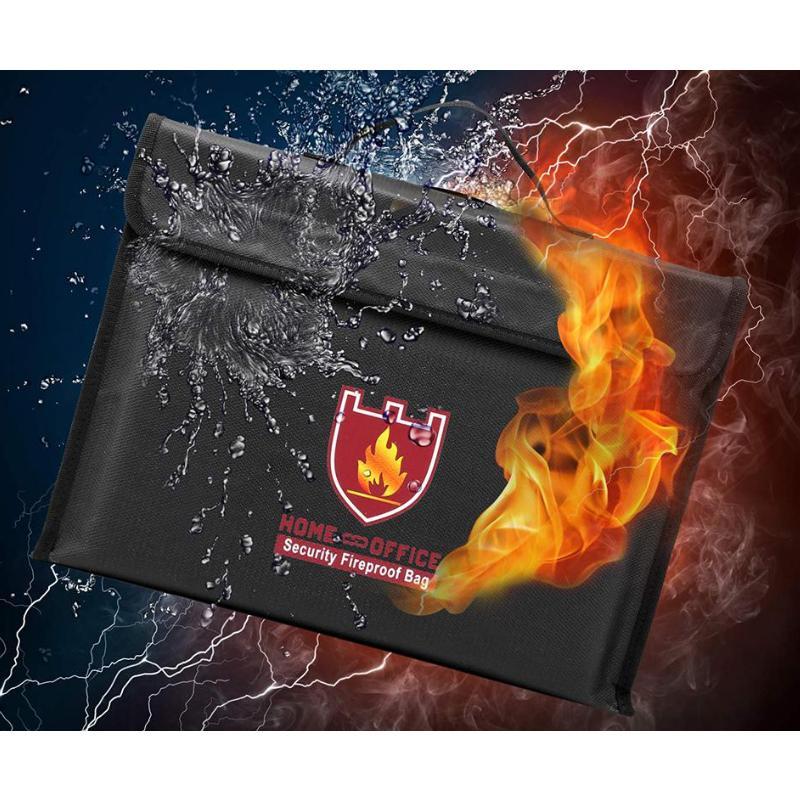 Lisslune | Fireproof and Water-Repellent Document Bag