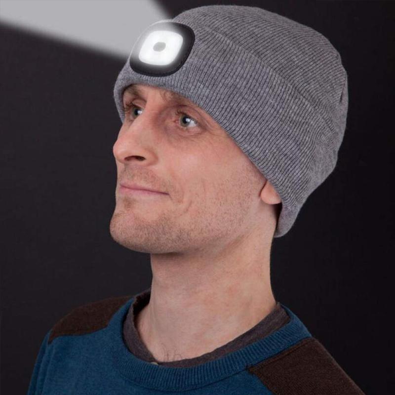 Lisslune | LED Knit Winter Beanie Hat