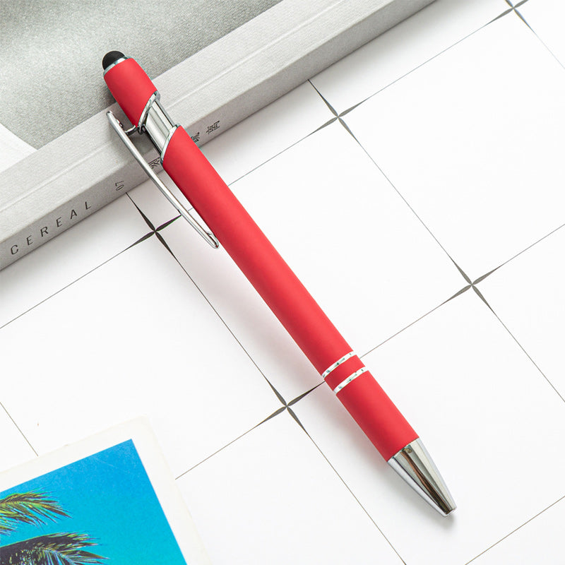 Lisslune | Metal Print Aluminum Ballpoint Pen, 8 Pieces