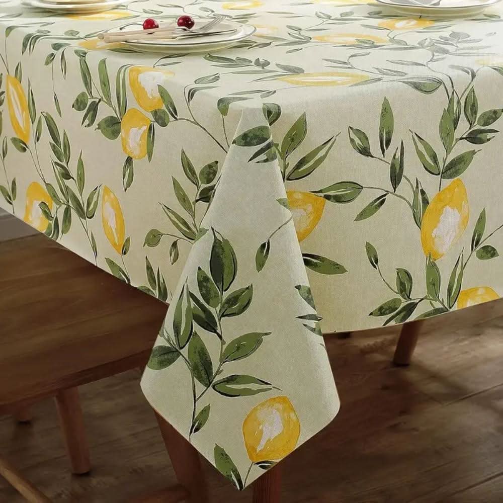Lisslune | LemonLeaf – waterproof tablecloth