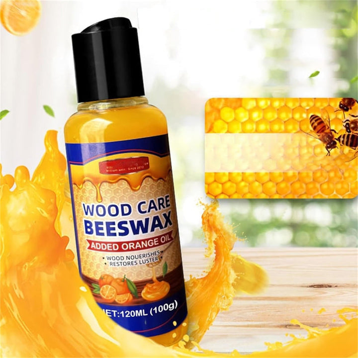 Lisslune | Nutrient-rich beeswax for wood care and maintenance