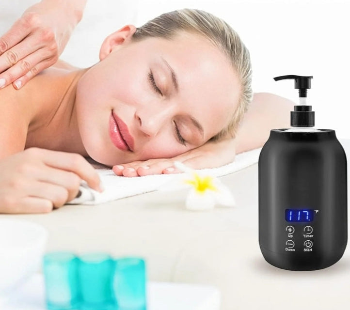 Lisslune | ThermaTouch - Portable Electric Massage Oil Warmer with Touch Control