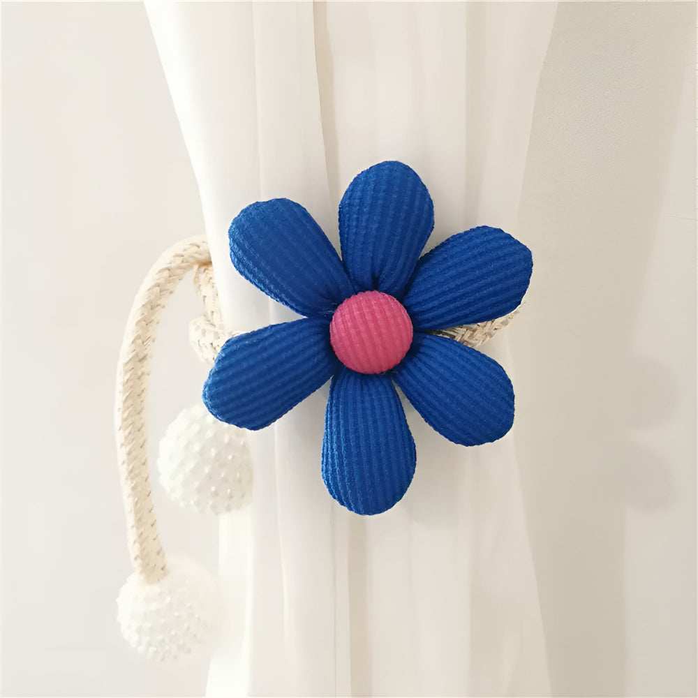 Lisslune | Whimsical Flower Curtain Tie Back