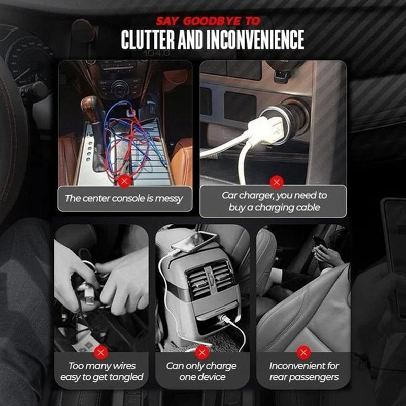Lisslune | 3-in-1 Fast Car Charger