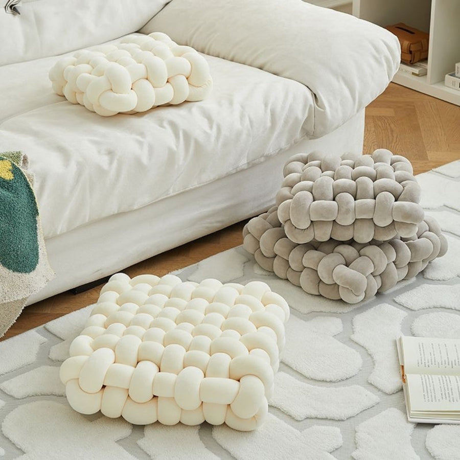 Lisslune | CozyKnotted - Boho-knotted Cushion