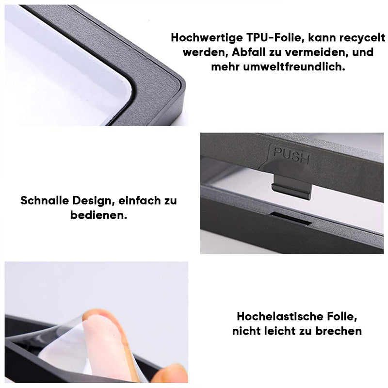 Lisslune | Transparent, flexible hanging box made of acrylic