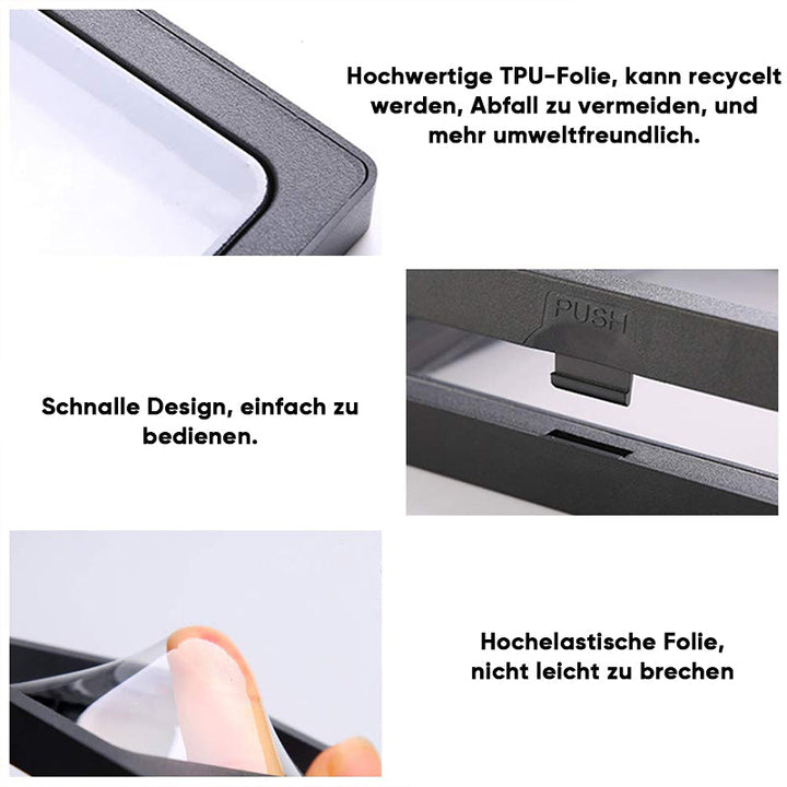 Lisslune | Transparent, flexible hanging box made of acrylic