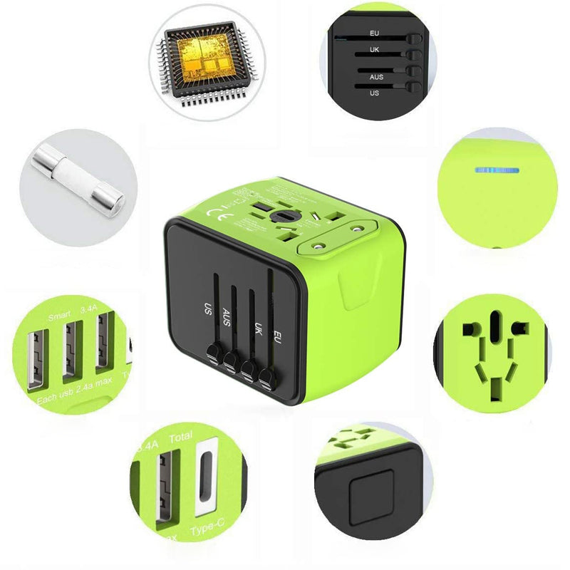Lisslune | Universal Smart Travel Adapter Voltage Converter