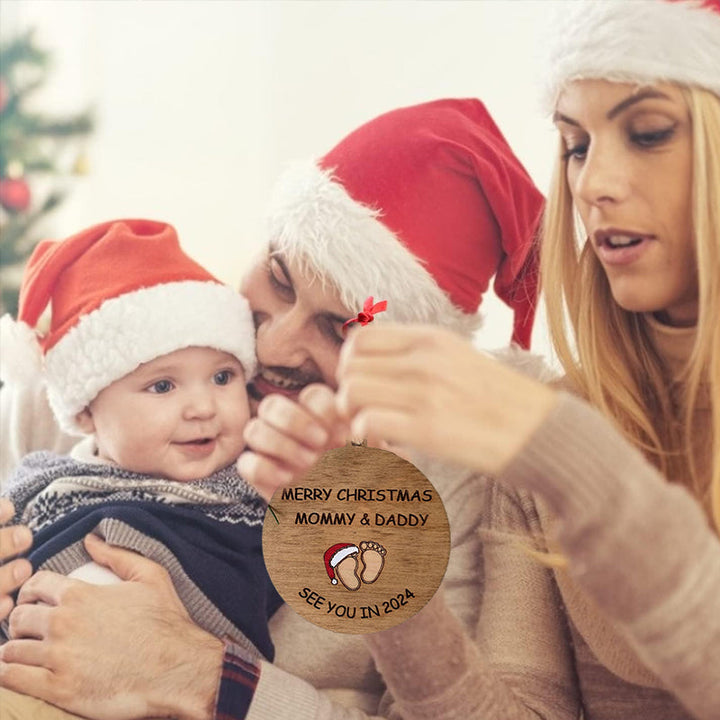 Lisslune | See You in 2024 Christmas Tree Ornament