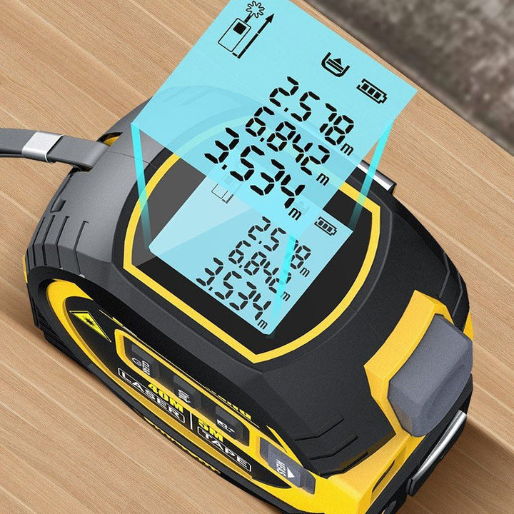Lisslune | 3-in-1 Infrared Laser Tape Measure