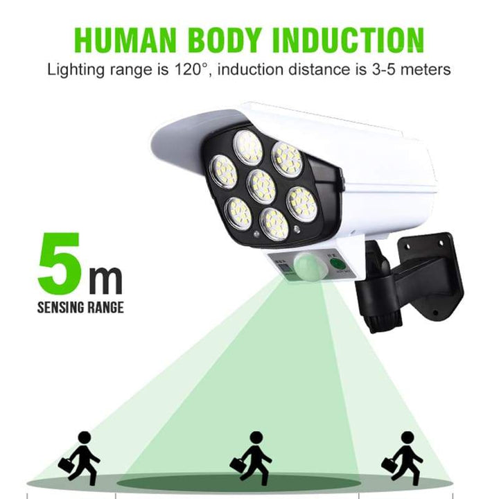 Lisslune | Camera-like Motion Sensor Solar Light