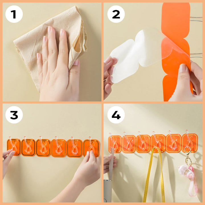 Lisslune | Multifunctional 6 Hooks