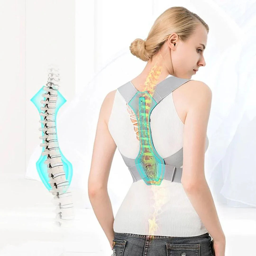 Lisslune | Adjustable back support strap | For better posture