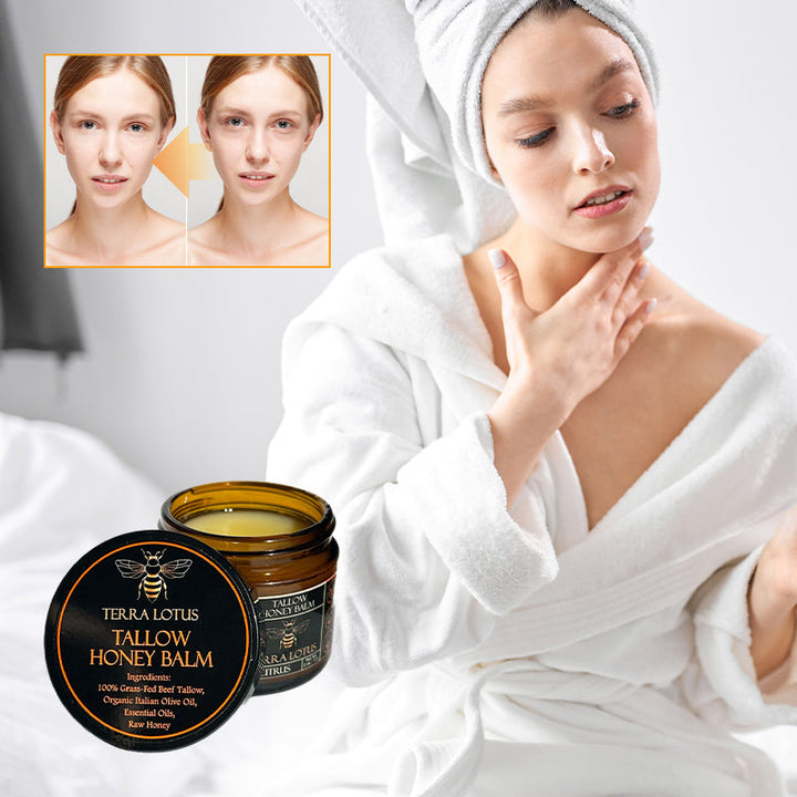 Lisslune | Beef fat beeswax and honey face cream